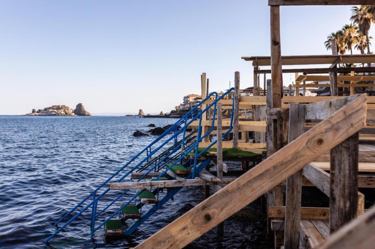 Ferienwohnung Courrier-House Aci Castello Exterior foto